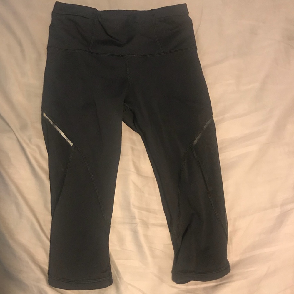 Capri mesh leggings